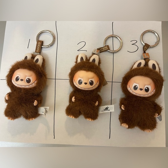 POP MART Other - Pop Mart Pin for Love letter L brown Labubu